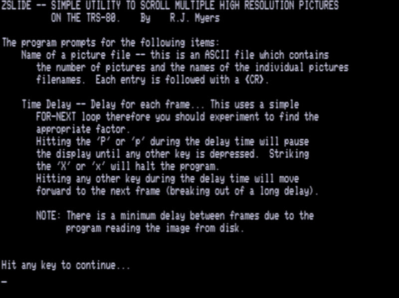 Screen shot